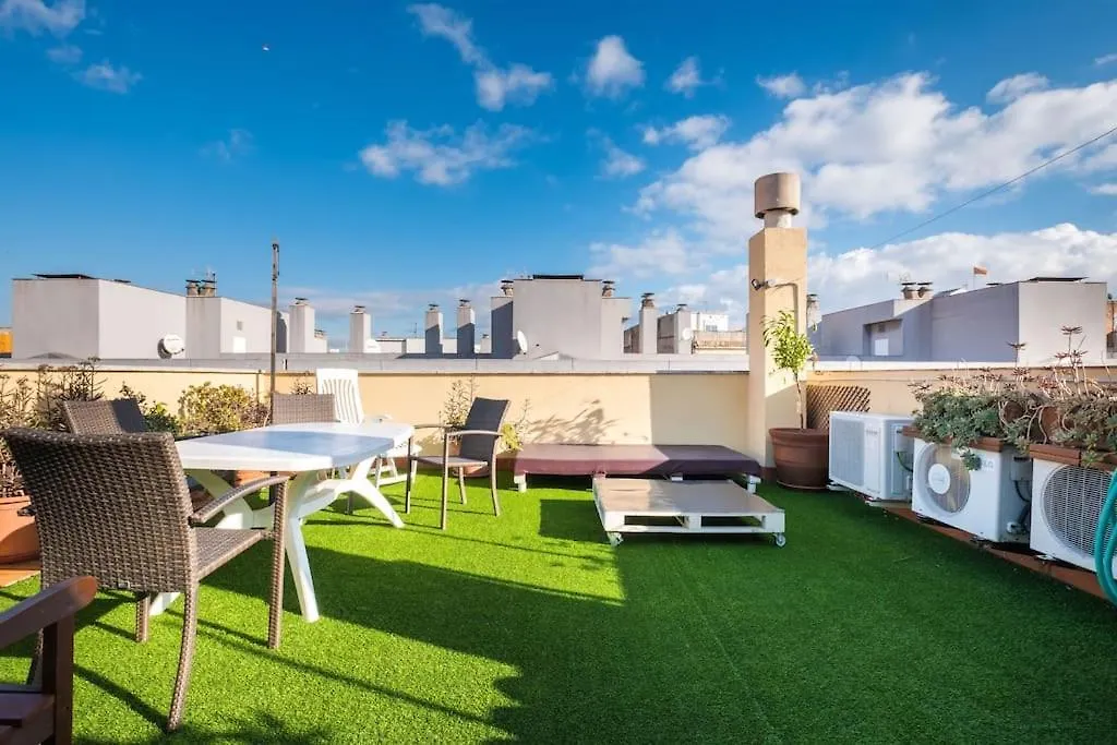 6 Pax Duplex Penthouse Las Ramblas Barcelona